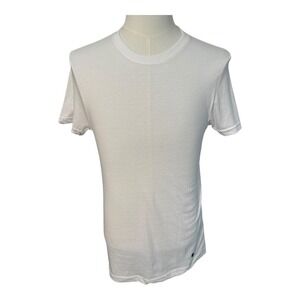 Lucky Brand Mens‎ White Crew Neck T-Shirt Underwear Small Cotton Blend